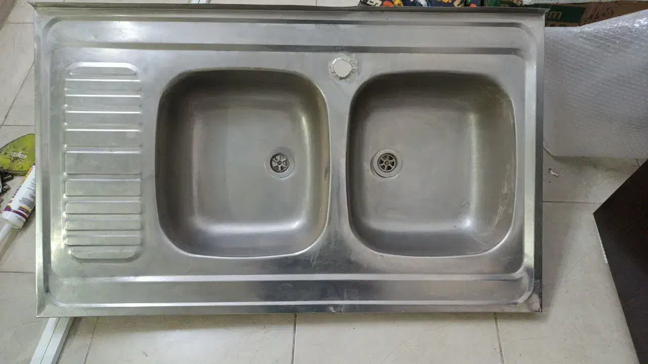 سینک دو لگنه ضخیم اخوان|مصالح و تجهیزات ساختمان|تهران, مسعودیه|دیوار