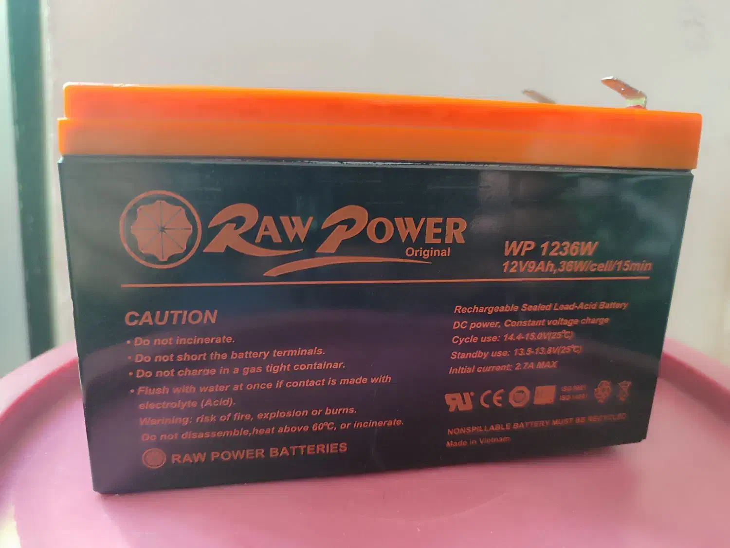 باطری 9امپر فیشی|قطعات یدکی و لوازم جانبی|آزادشهر, |دیوار