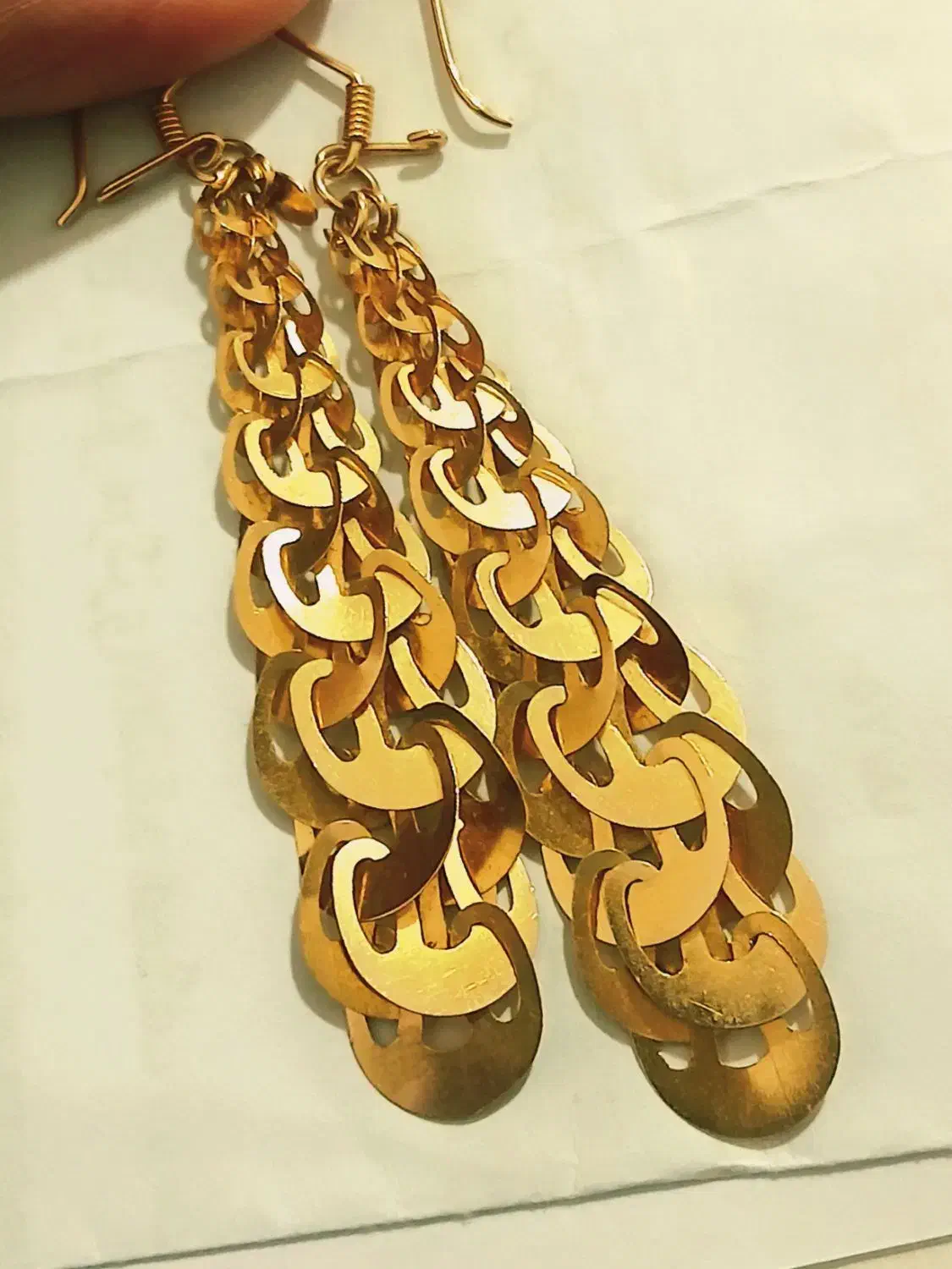 گوشواره طلا نو|جواهرات|دورود, |دیوار