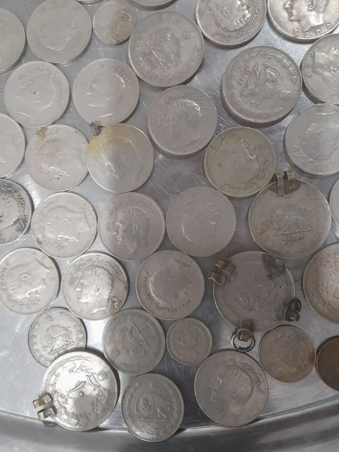 سکه شاهی سکه ۵۰ریالی|کلکسیون سکه، تمبر، اسکناس|ملارد, |دیوار