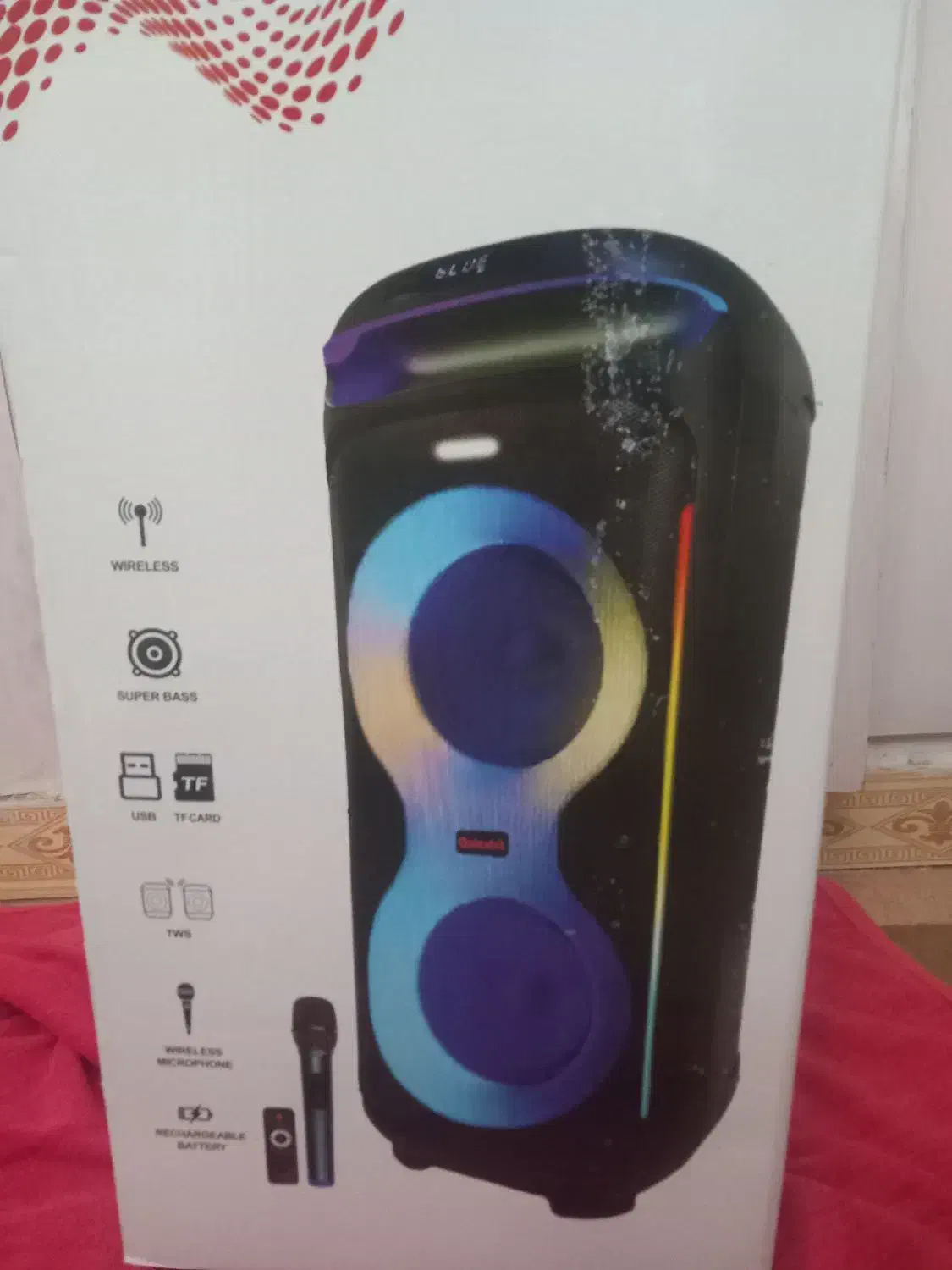 اسپیکر گلکس بیت نو اکبند|پخشکننده همراه|قزوین, |دیوار