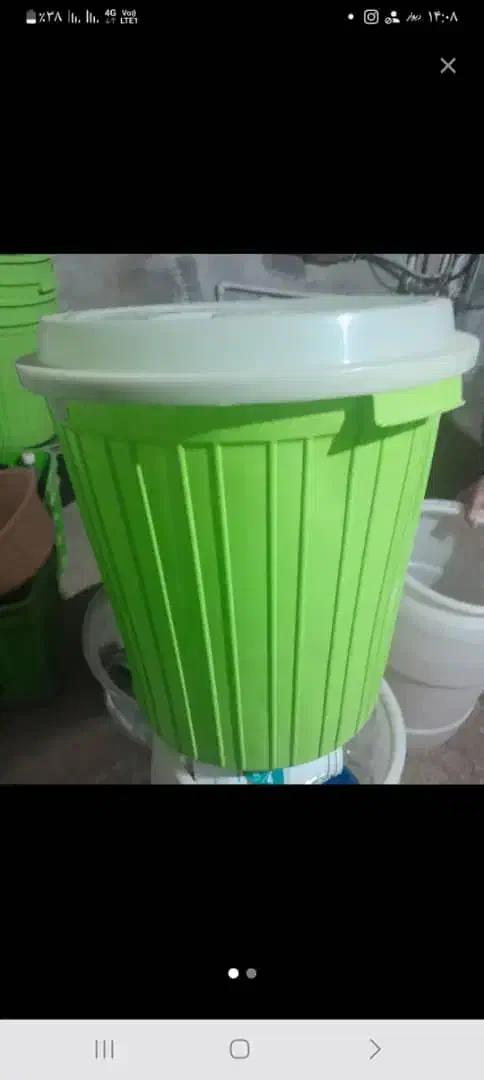 تعداد شش عدد سطل|ظروف نگهدارنده، پلاستیکی، یکبارمصرف|نیشابور, شهرک قدس|دیوار
