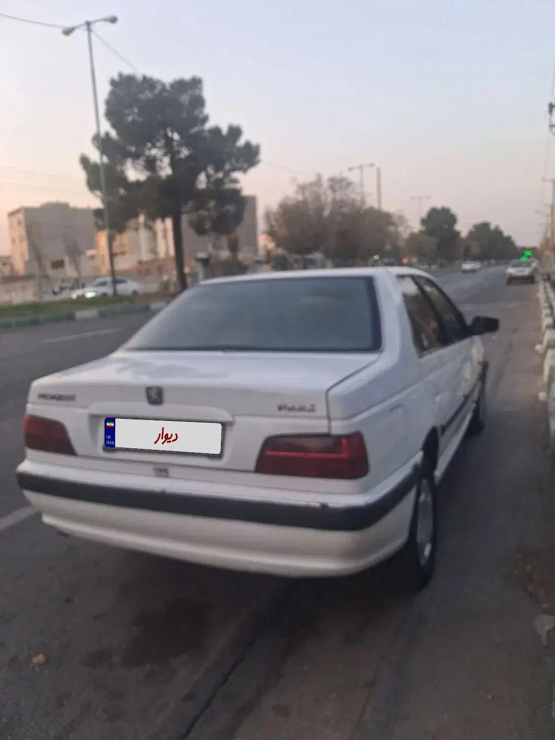 پژو پارس بیرنگ دوگانه شرکتی مدل ۹۱|خودرو سواری و وانت|ساوه, |دیوار