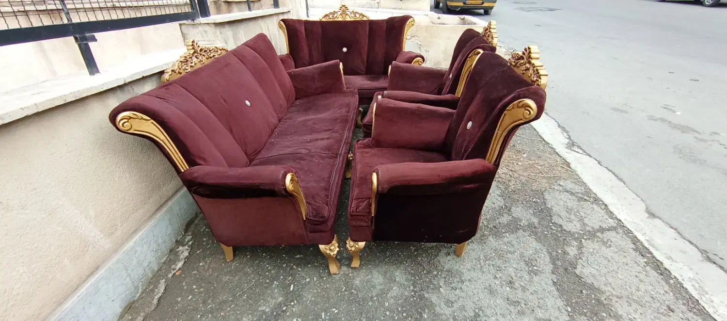 مبل یا راحتی|مبلمان خانگی و میز عسلی|کرج, کوی مدرس|دیوار