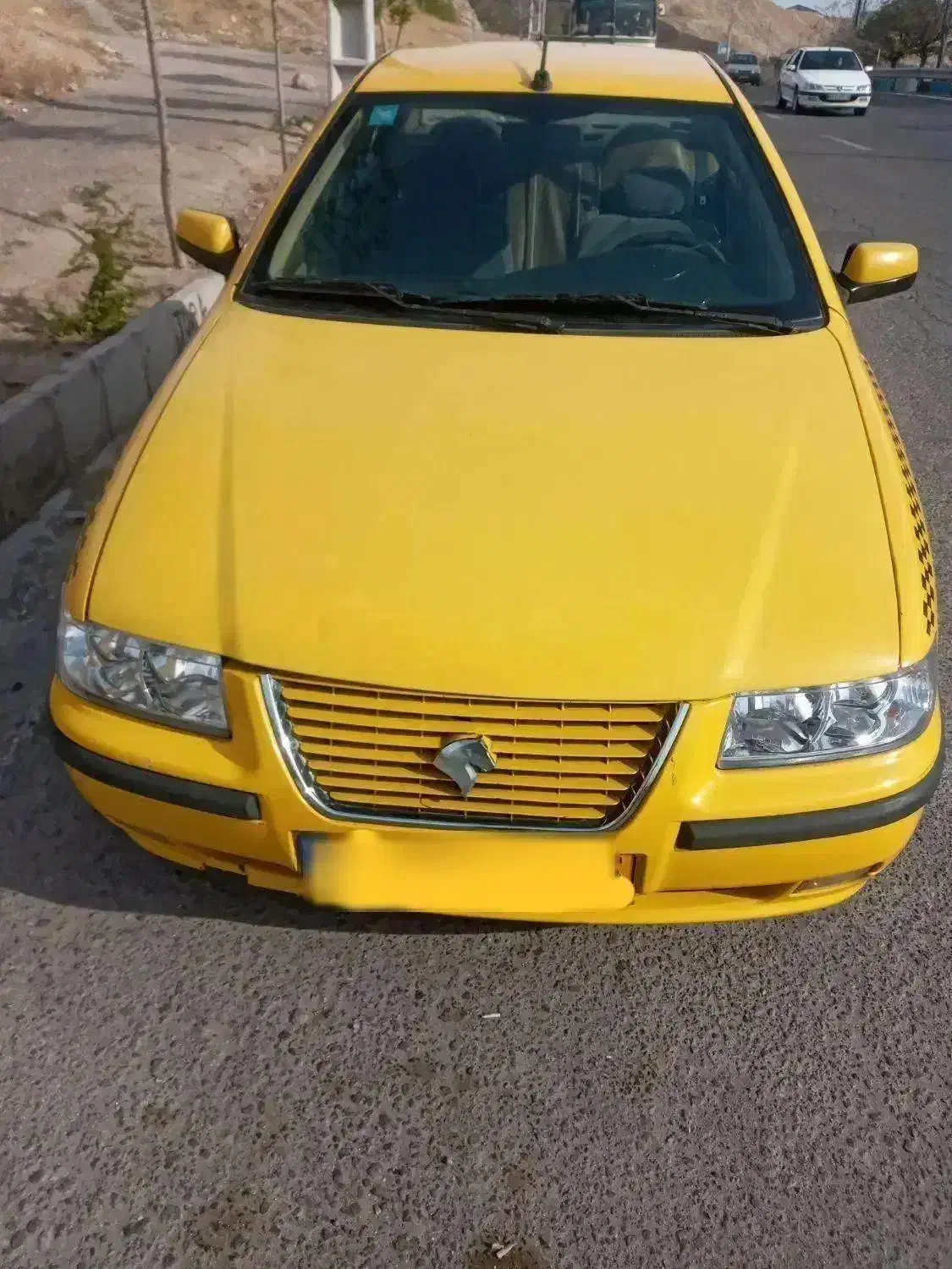 تاکسی سمند۹۳گردشی|خودرو سواری و وانت|تبریز, |دیوار