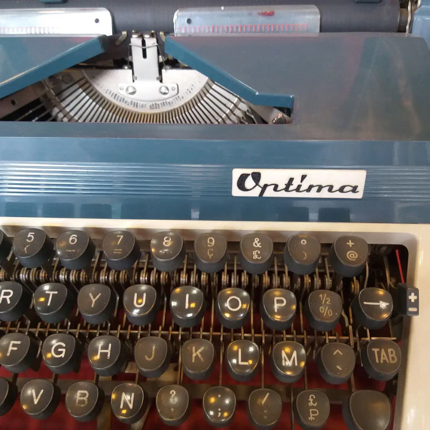 ماشین تایپ اپتیما|کلکسیون اشیاء عتیقه|تهران, امیریه|دیوار