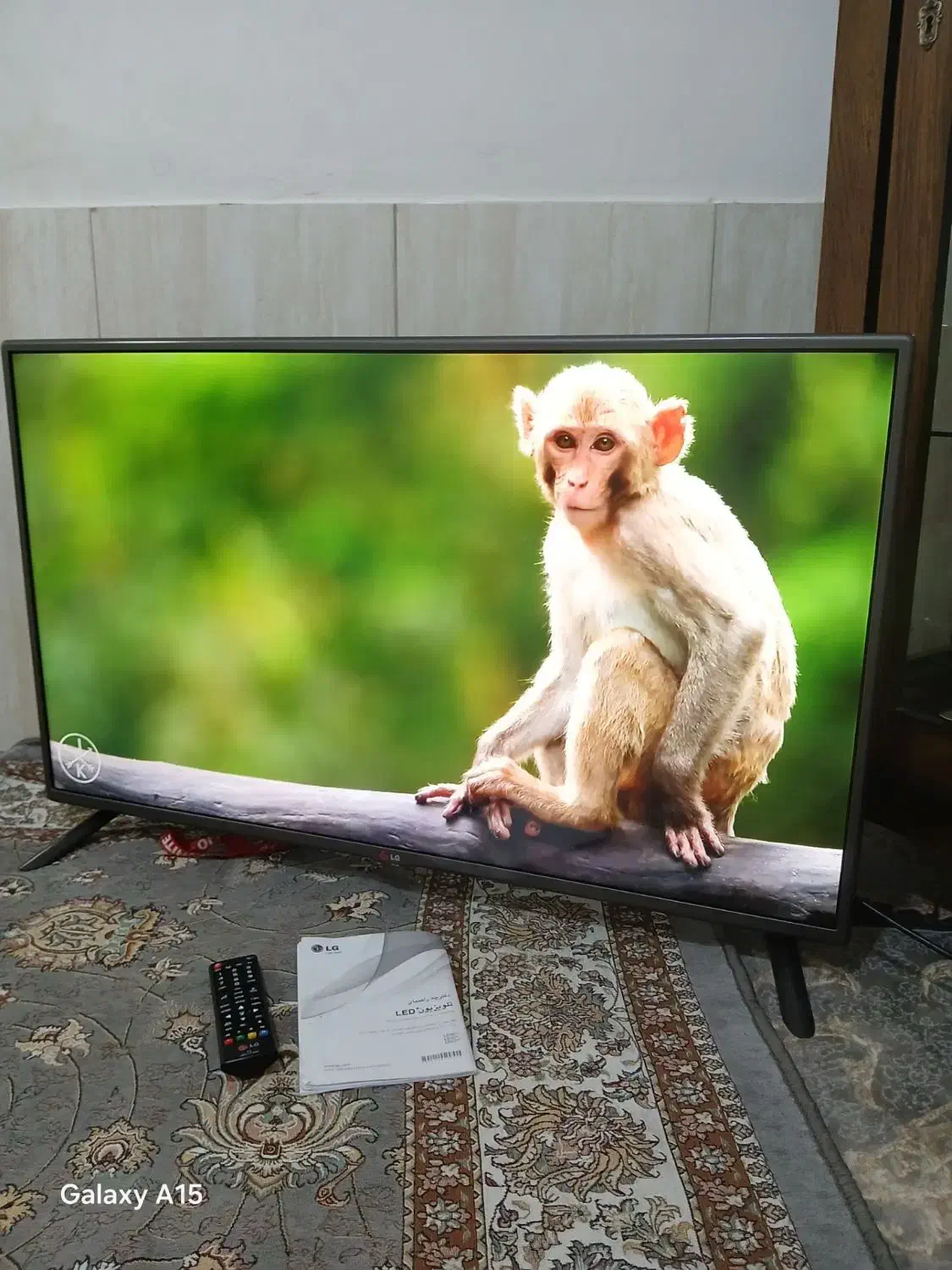 تلوزیون الیدی ۴۳ الجی اصل کره در حد نو|تلویزیون و پروژکتور|مشهد, شهید معقول|دیوار