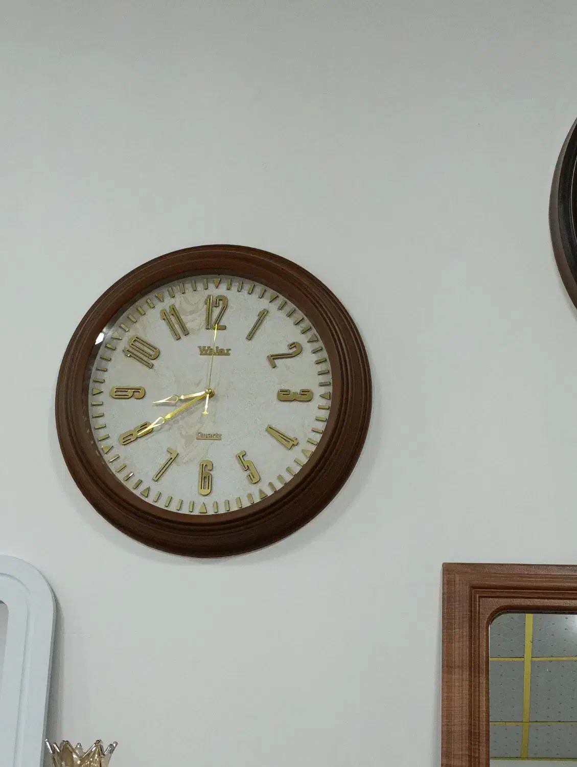 انواع ساعت وشمعدونی|صنایع دستی و سایر لوازم تزئینی|قم, قلعه کامکار|دیوار