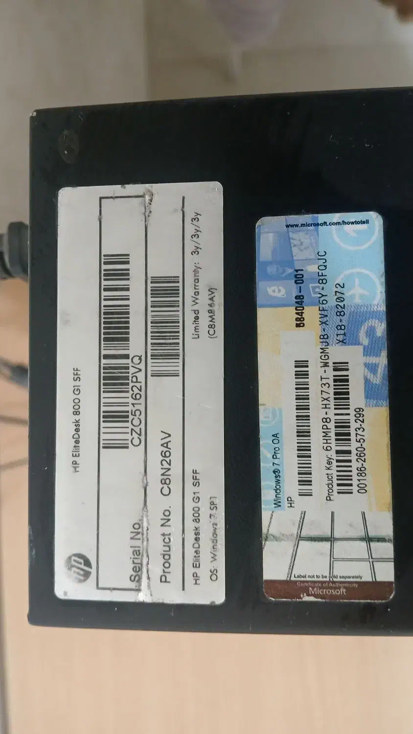 مینی کیس hp EliteDesk 800 G1 sff|رایانه رومیزی|ابریشم, |دیوار