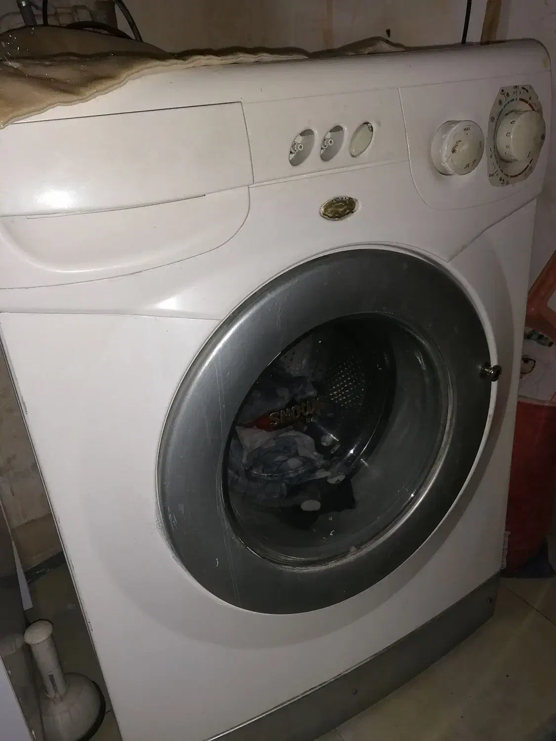 ماشین لباسشویی اسنوا|ماشین لباسشویی و خشککن لباس|مشهد, رده|دیوار