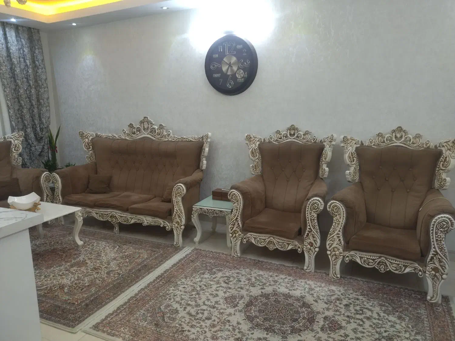 مبل هفت نفره|مبلمان خانگی و میز عسلی|تهران, مینای شمالی (مخبر)|دیوار