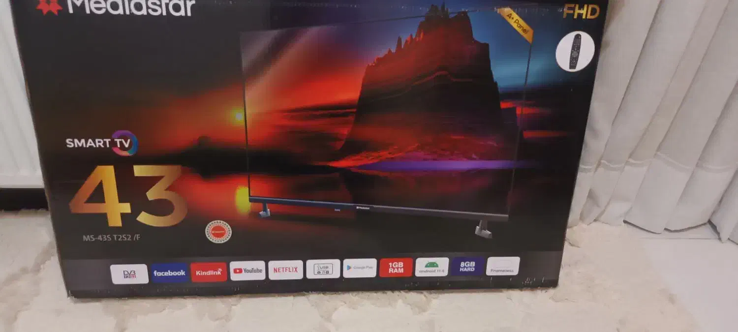 تلویزیون 43 اینچ مدیا استار مدل MS-43S T2S2|تلویزیون و پروژکتور|فردیس, شهرک راه آهن|دیوار