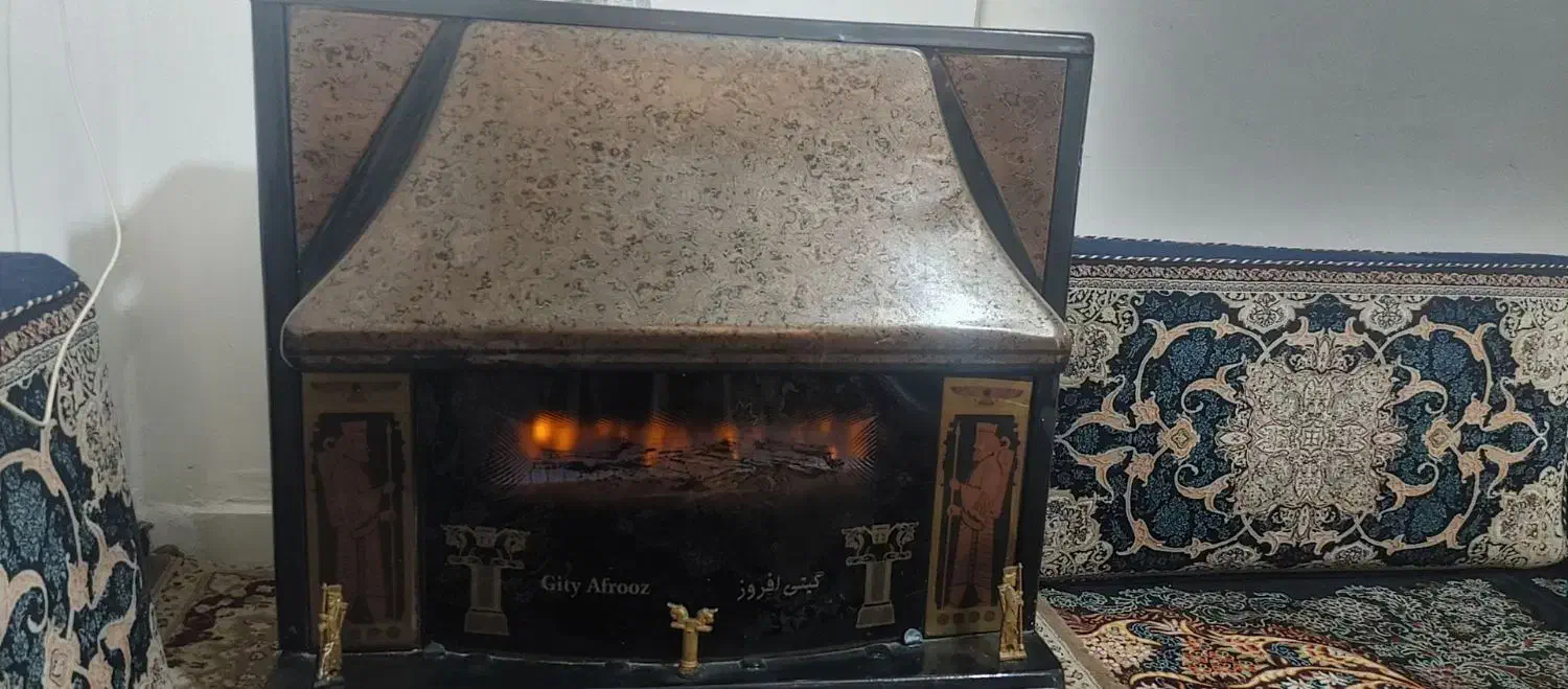 شومینه گازی|بخاری، هیتر، شومینه|ملارد, |دیوار