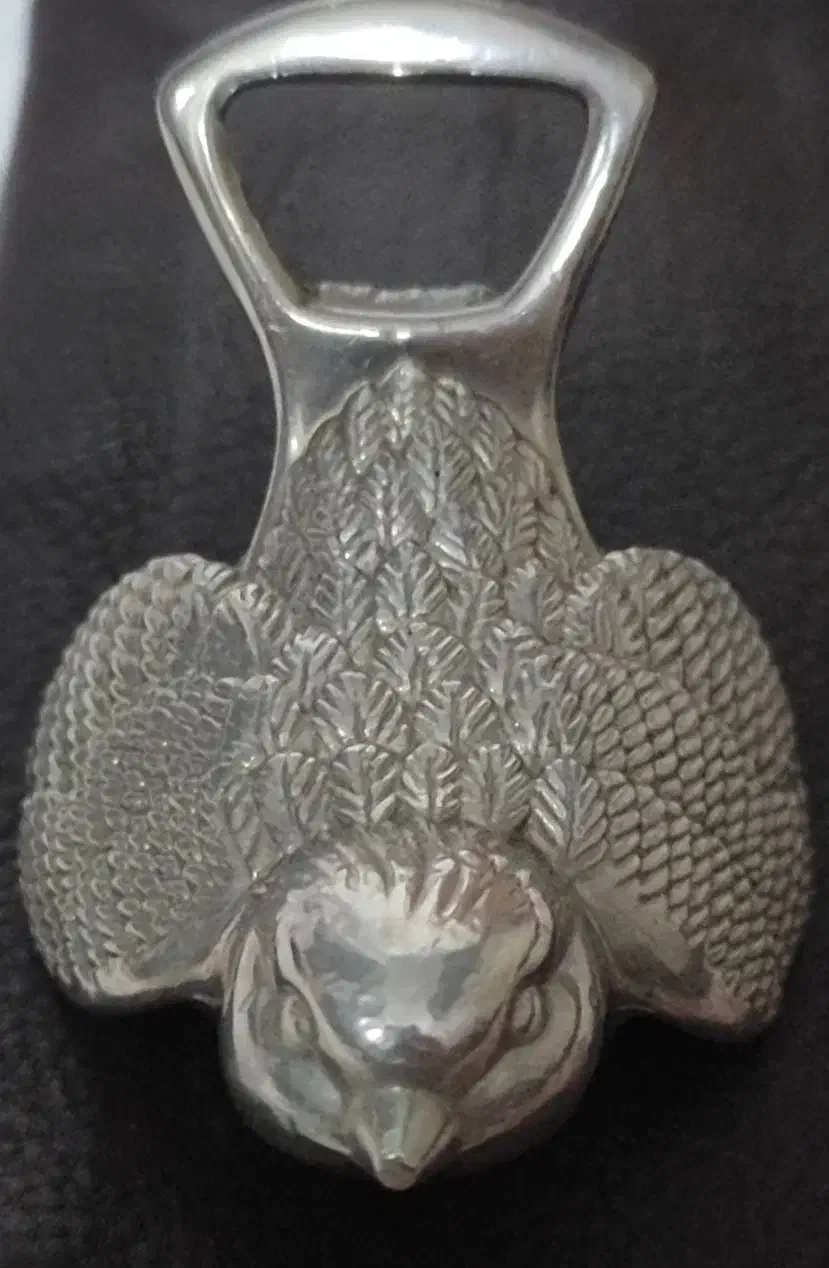 دربازکن بسیار زیبا و کمیاب پرندهی وینتیج نقره|کلکسیون اشیاء عتیقه|اندیشه, اندیشه فاز ۳|دیوار