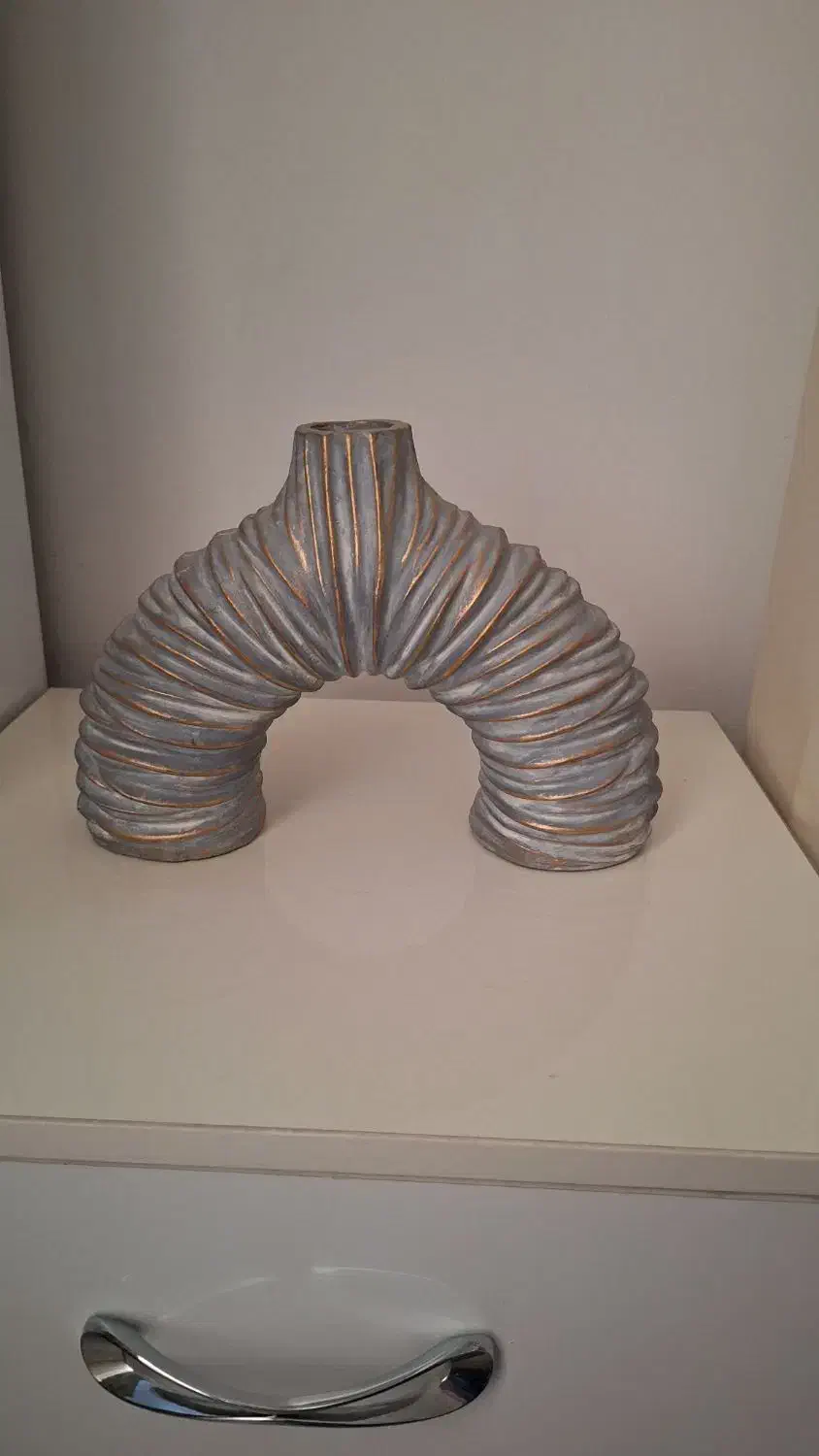 دکوری گلدان و‌جاشمعی پلی استر|مجسمه، تندیس، ماکت|اسلام‌شهر, شهرک واوان|دیوار