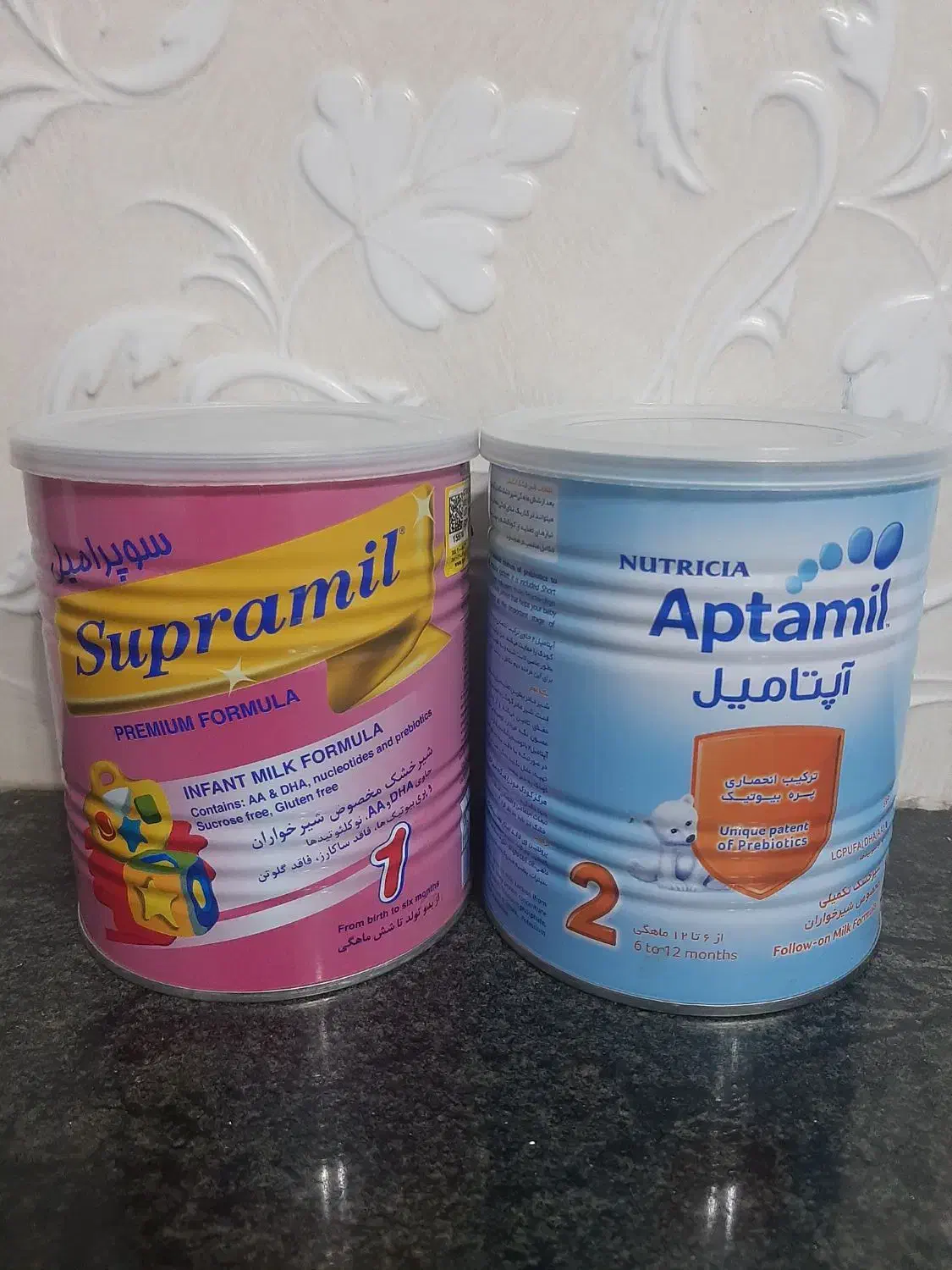 قوطی فلزی شیرخشک|ظروف نگهدارنده، پلاستیکی، یک‌بارمصرف|سیرجان, |دیوار