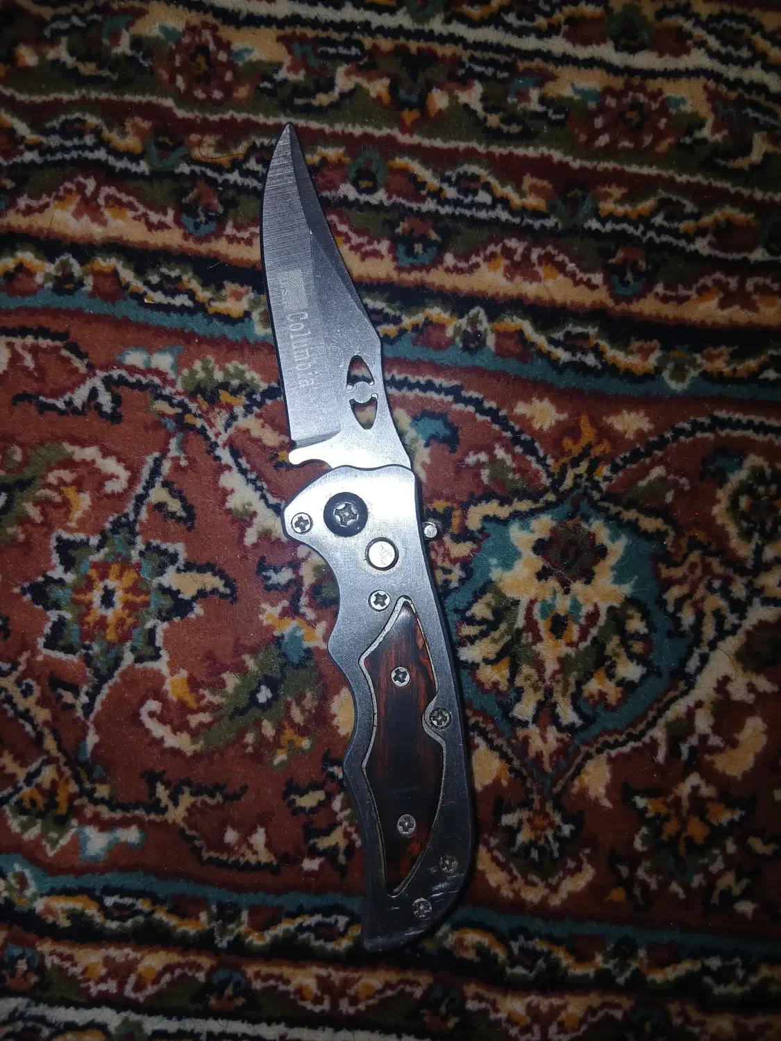 چاقو مارک کلمبیا|کلکسیون اشیاء عتیقه|خوی, |دیوار