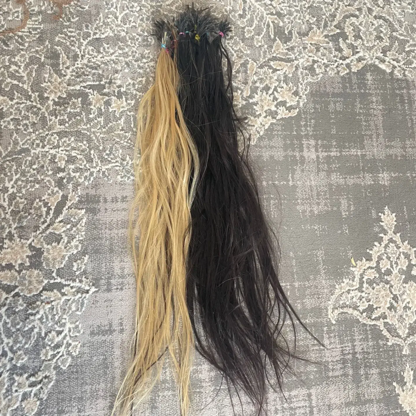 ۲۵۰شاخه موی طبیعی از سر چیده شده|آرایشی، بهداشتی، درمانی|بهار, |دیوار