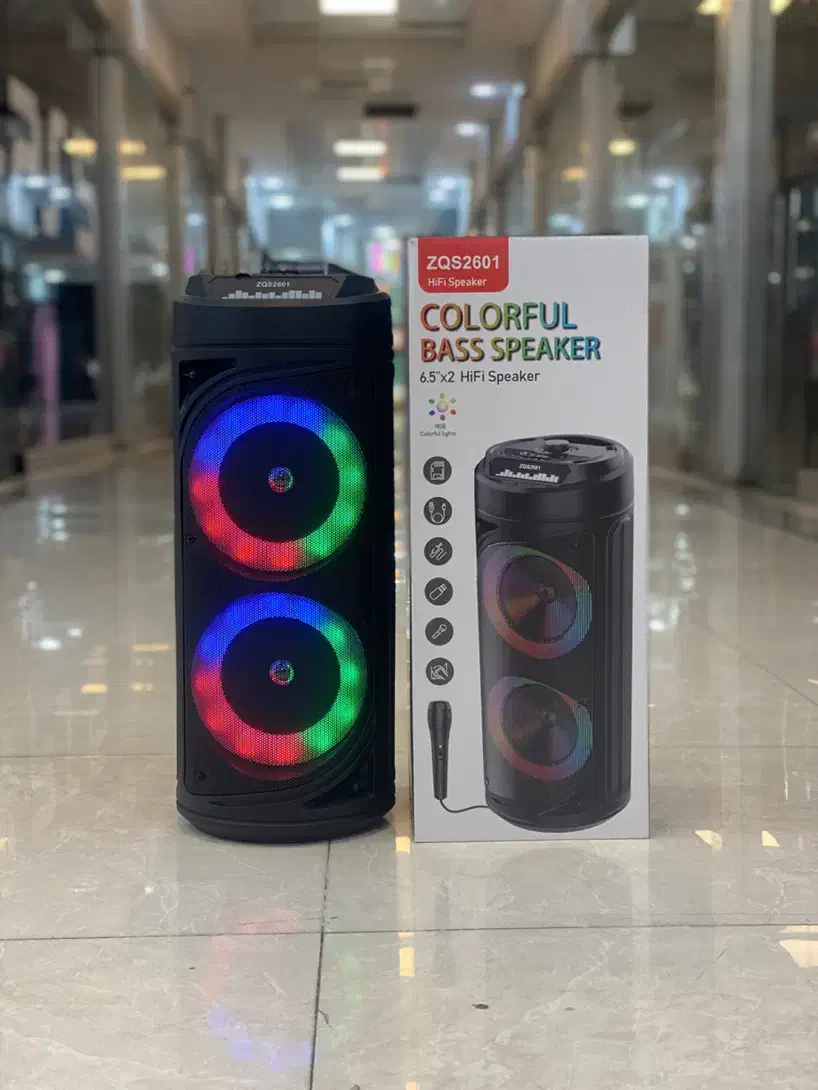 اسپیکر شارژی قابل حمل sing-e مدل ZQS 2601|پخشکننده همراه|شهریار, شهریار|دیوار