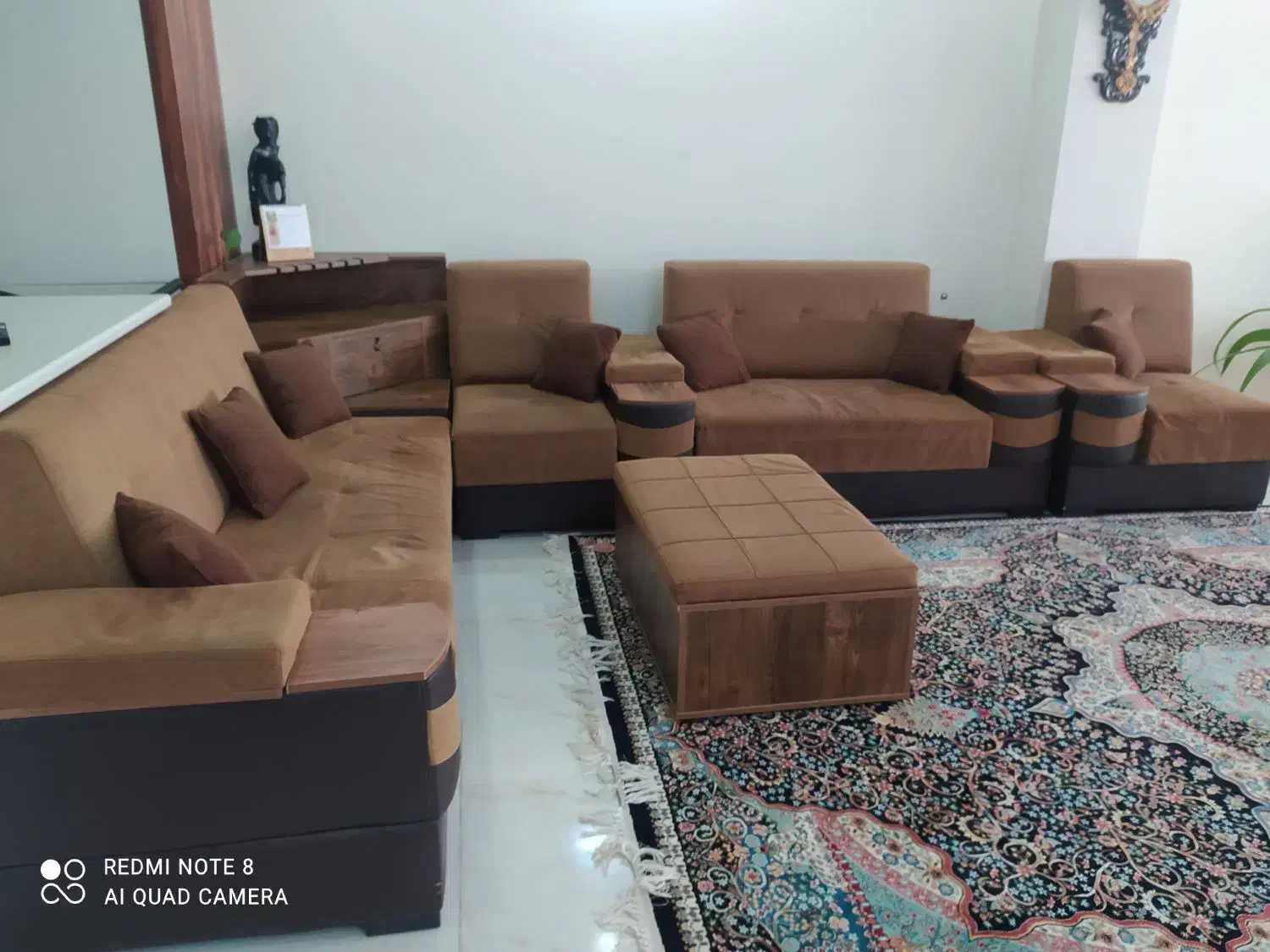 مبل هفت نفره ال کلاسیک|مبلمان خانگی و میز عسلی|اصفهان, هفتون|دیوار