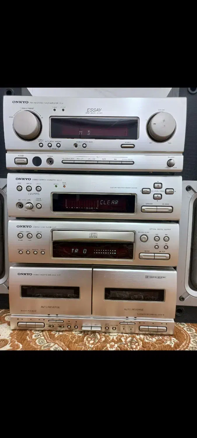 ظبط وبانداصلی ژاپنیONKYO|سیستم صوتی خانگی|بوکان, |دیوار