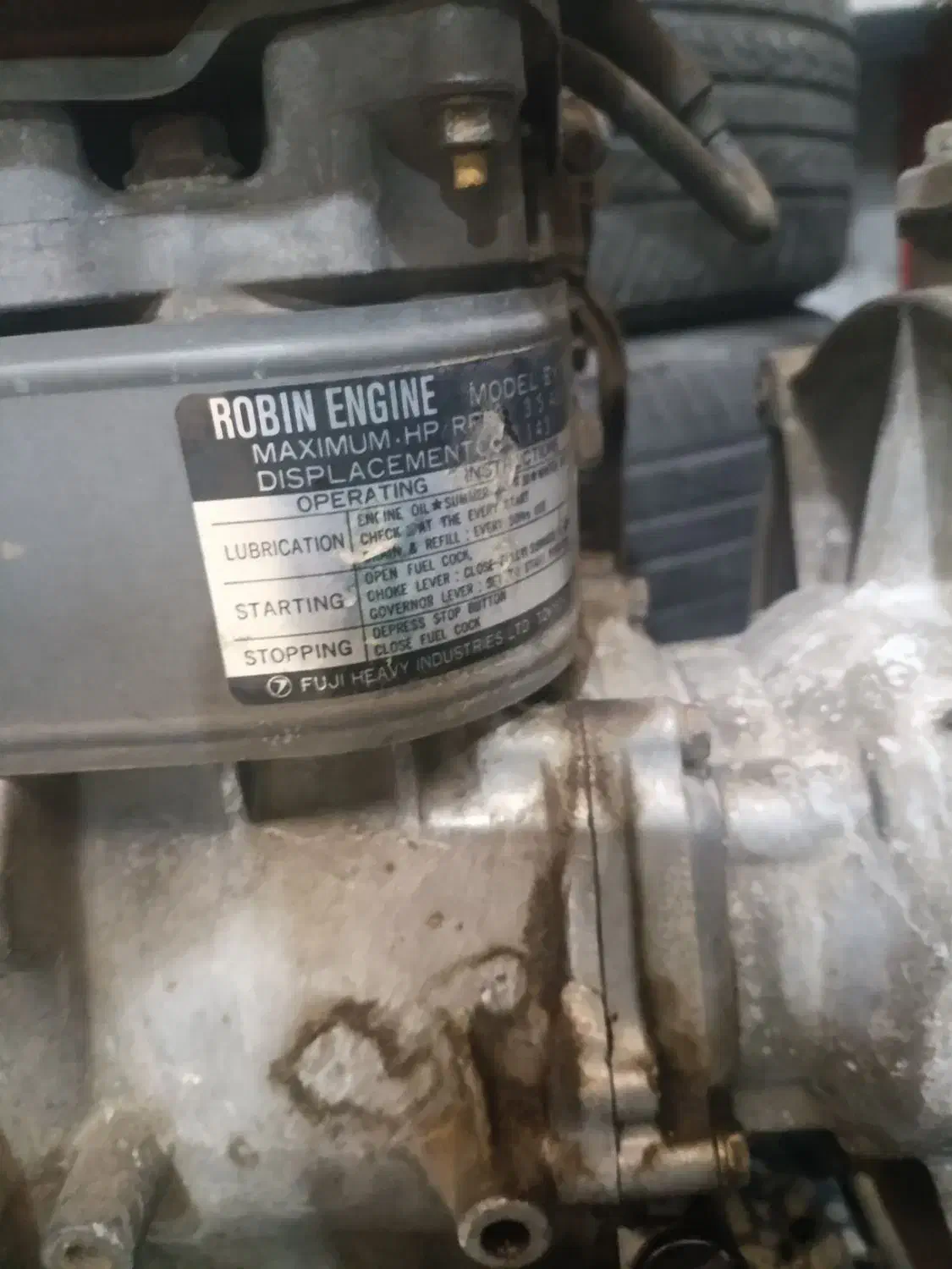 موتور آب 2اینچ روبین ژاپنی|مصالح و تجهیزات ساختمان|فردوس (خراسان), |دیوار