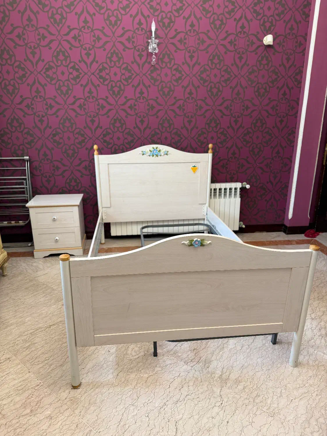 ست تخت خواب چیلک|تخت و سرویس خواب|لواسان, |دیوار