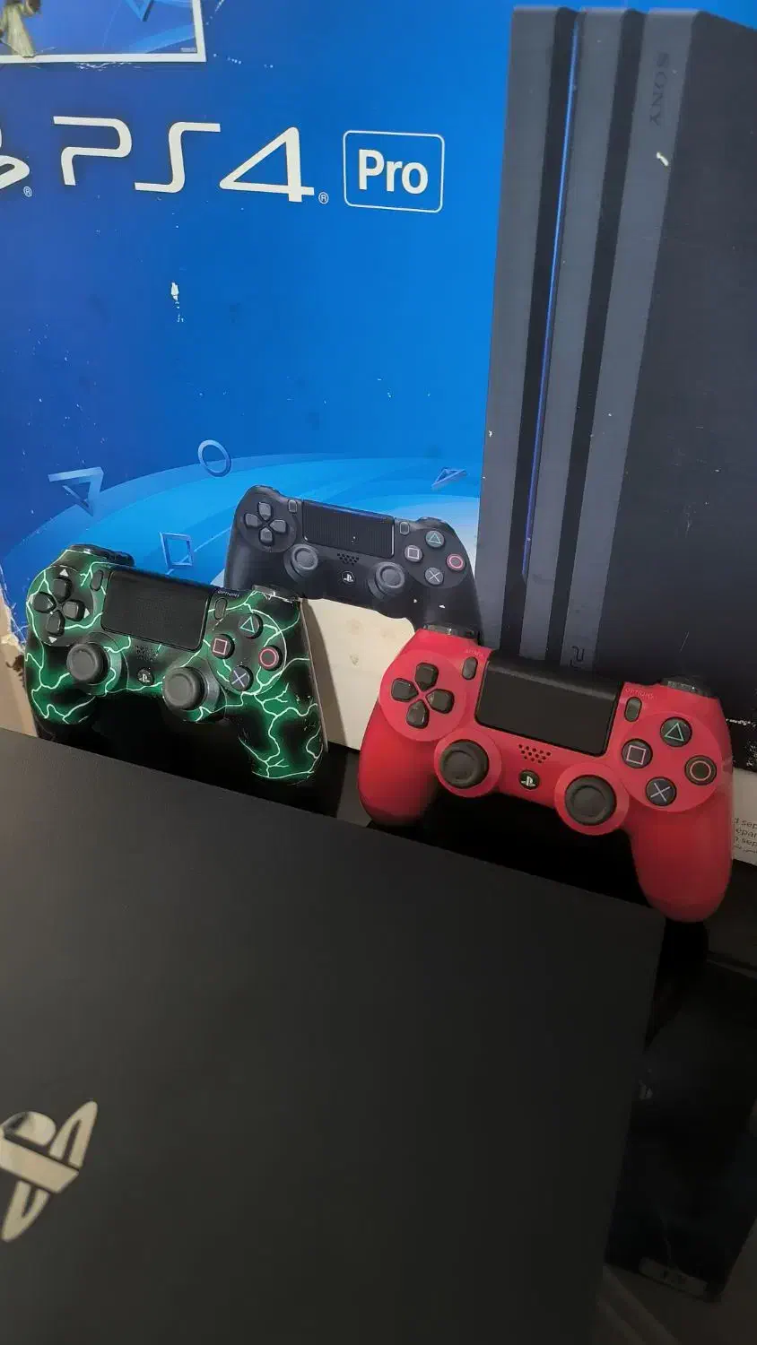 کنسول PS4 Pro کپی خور ۲ دسته ۱ ترا|کنسول، بازی ویدئویی و آنلاین|ساری, |دیوار