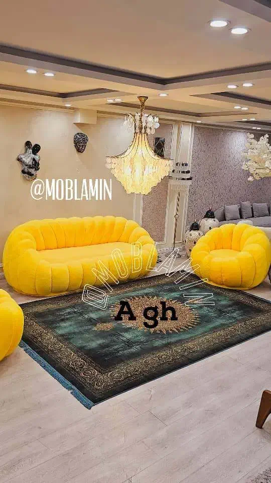 مبل تدی صدفی(خرید مستقیم از تولیدکننده)ال و راحتی|مبلمان خانگی و میز عسلی|تهران, اوقاف|دیوار