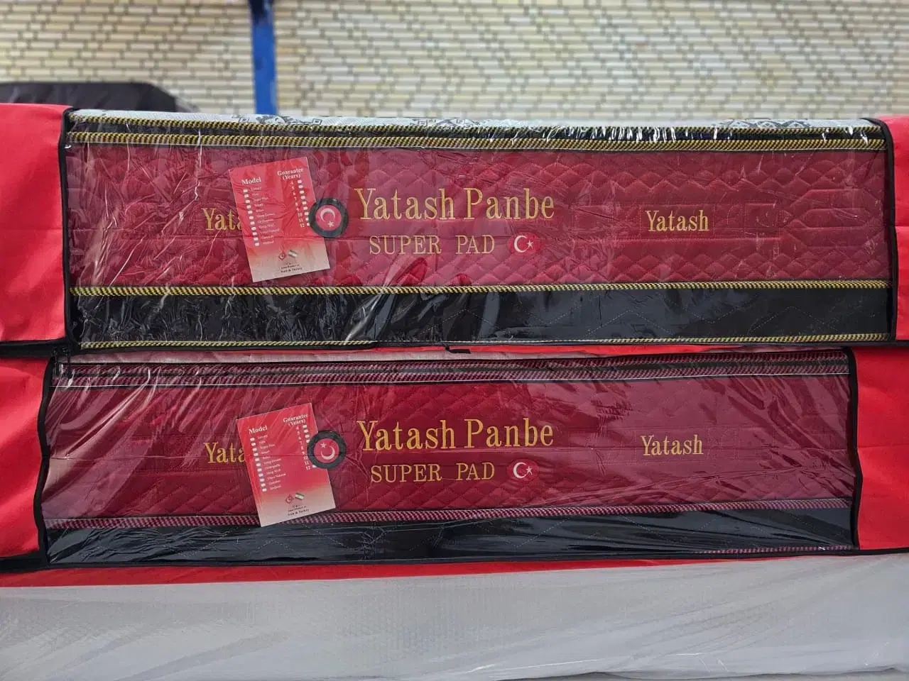 Yatash Panbe تشک با پارچه تمام پنبه گردبافت ترک|تشک تختخواب|تهران, نیاوران|دیوار