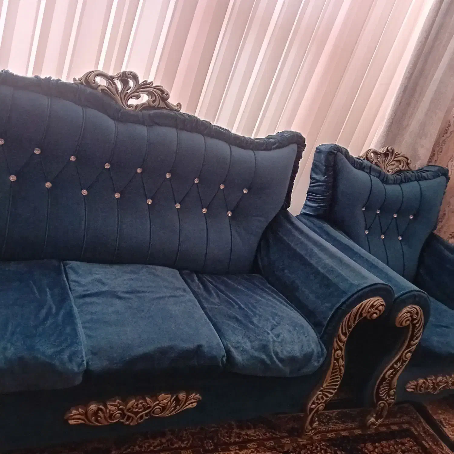 مبل هفت نفره|مبلمان خانگی و میز عسلی|تربت جام, والفجر|دیوار