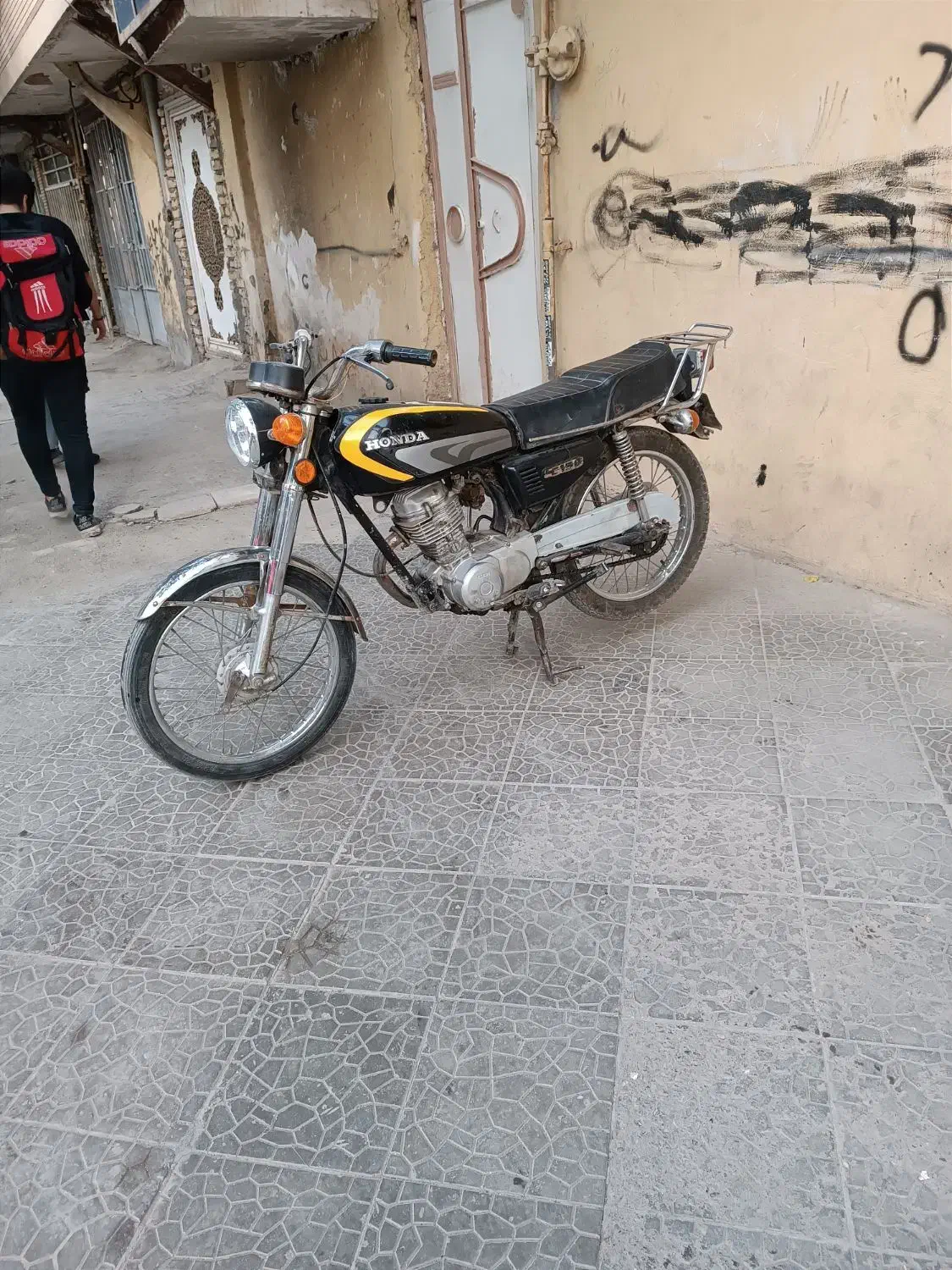 هندا 125مدل 85پلاک قدیم|موتورسیکلت|مشهد, شهید قربانی|دیوار