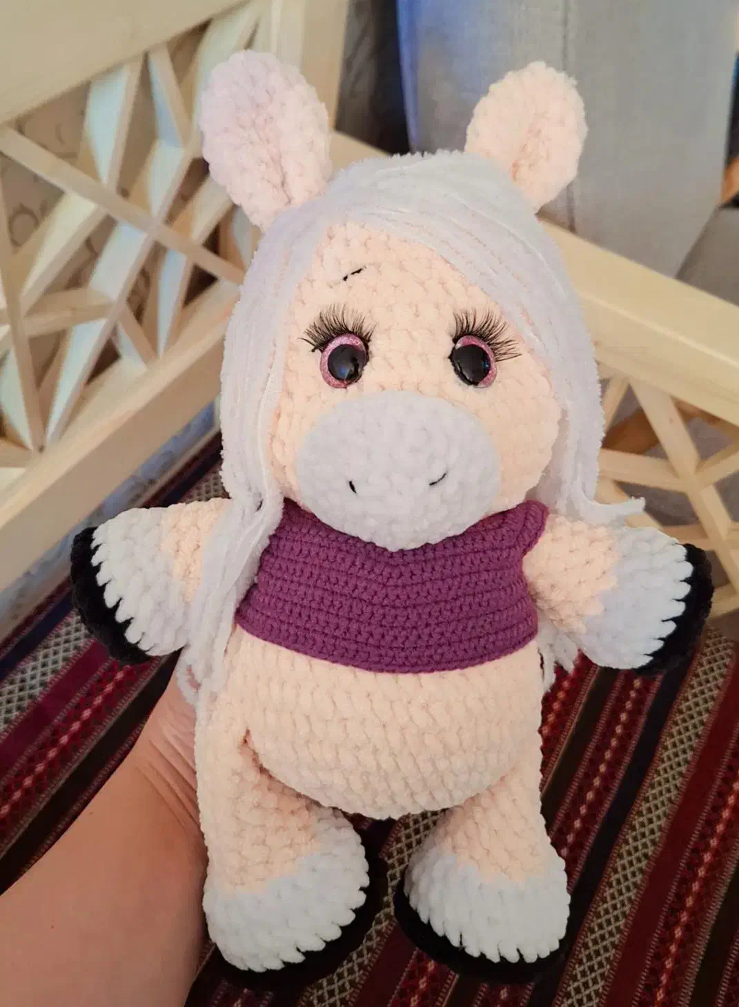 عروسک دست بافت مخملی|اسباب‌‌بازی|شیراز, فرهنگیان|دیوار