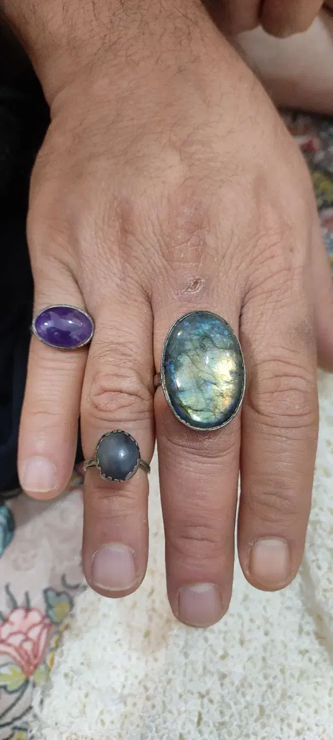 انگشتر نقره|کلکسیون اشیاء عتیقه|اهواز, شهرک اکباتان|دیوار