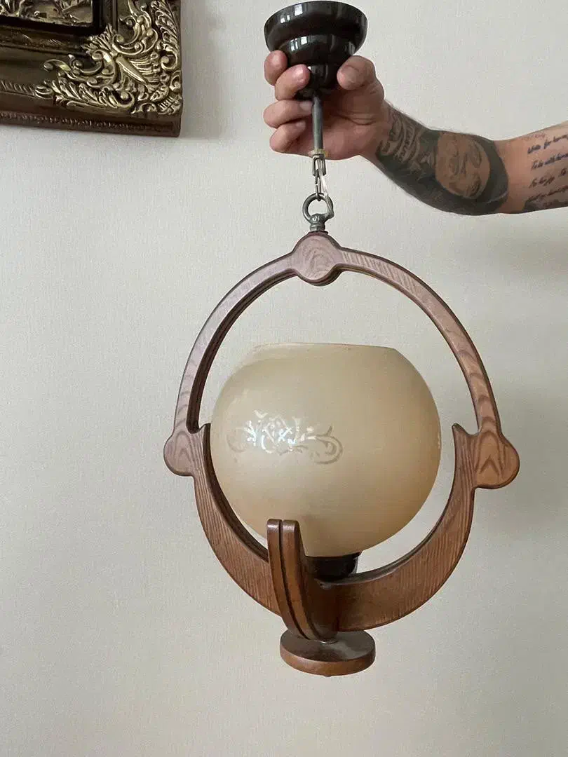 لوستر چوبی|لوستر و چراغ آویز|ابهر, |دیوار