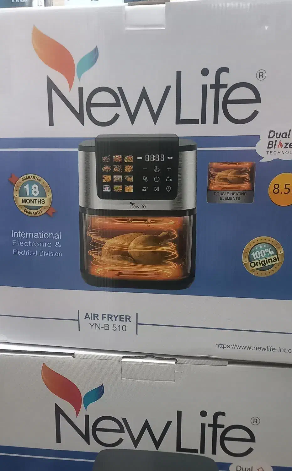 سرخ کن نیولایف آلمانی18ماه ضمانت بی قیدوشرط|اجاق گاز و لوازم برقی پخت‌وپز|کرمانشاه, |دیوار