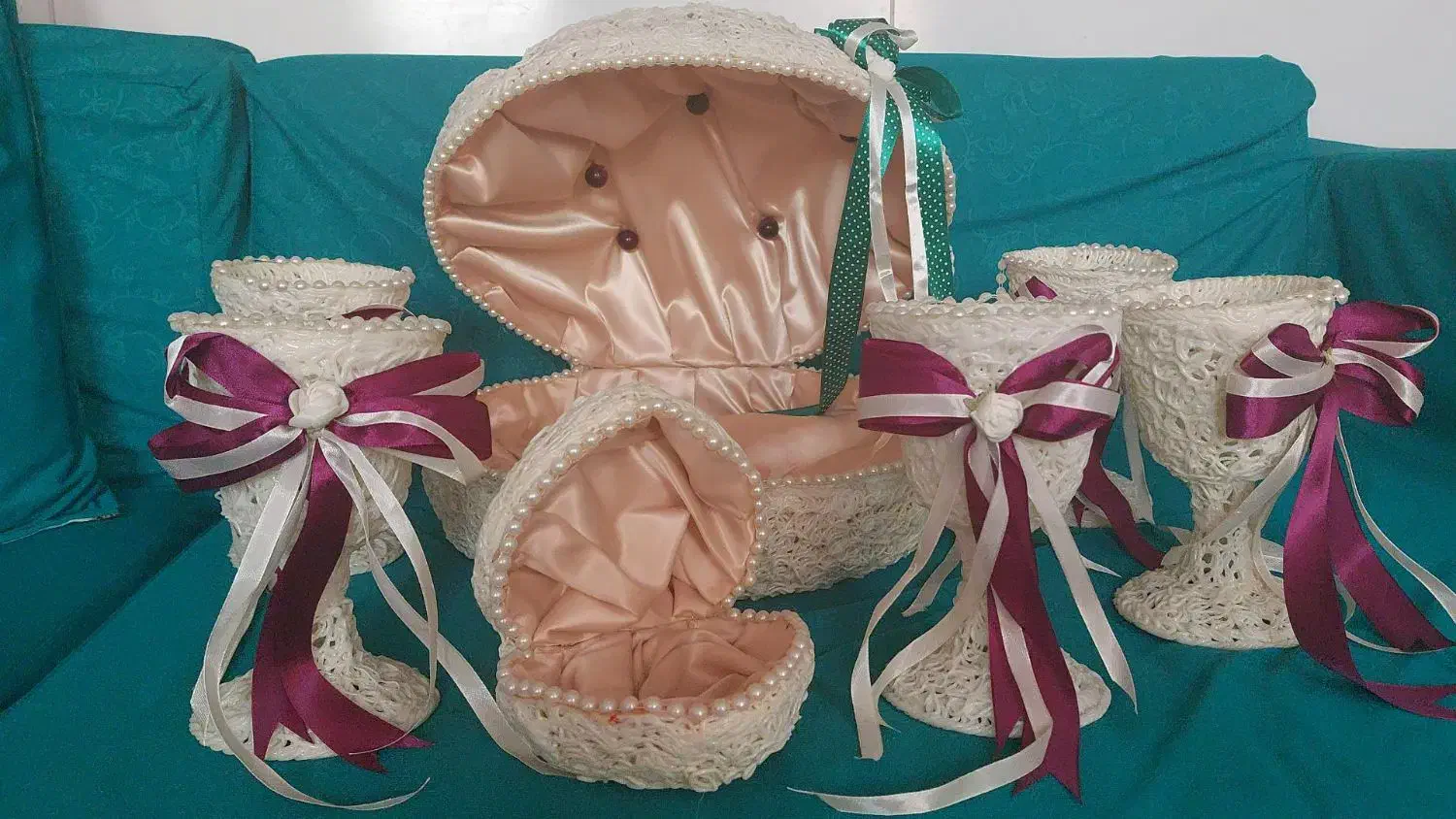 ۲ عدد هفت سین|صنایع دستی و سایر لوازم تزئینی|شیراز, کوشک میدان|دیوار