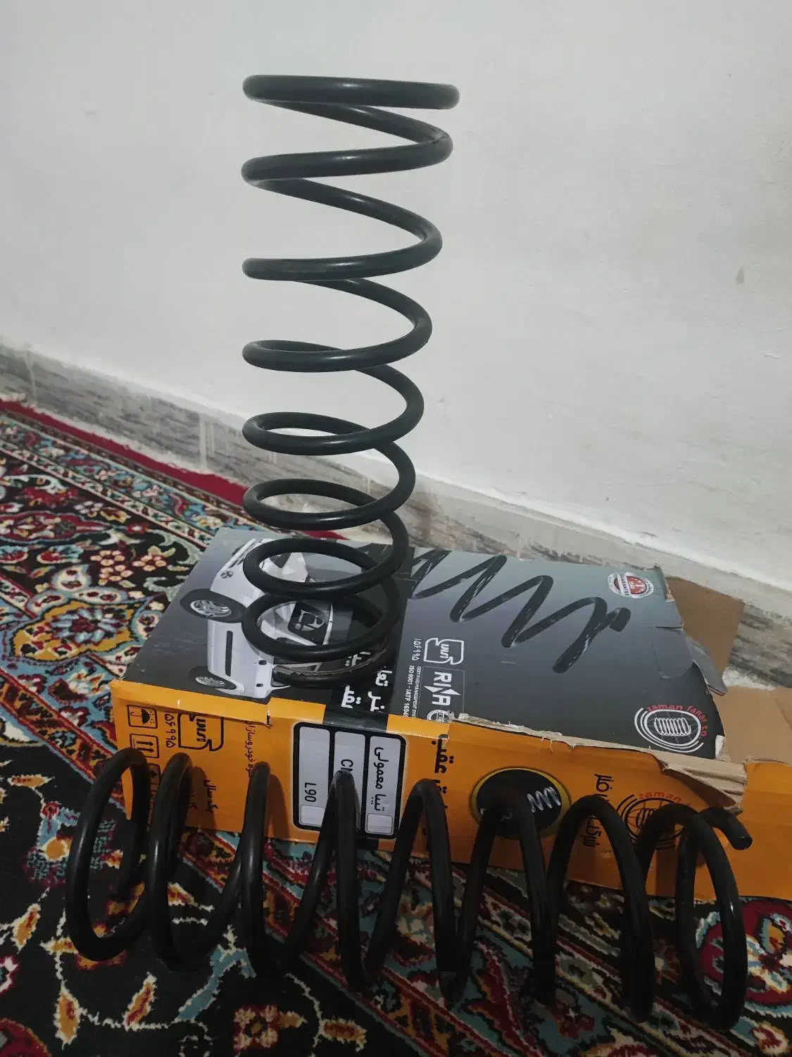 فنر لول عقب شرکتی تیبا|قطعات یدکی و لوازم جانبی|خرم‌آباد, |دیوار