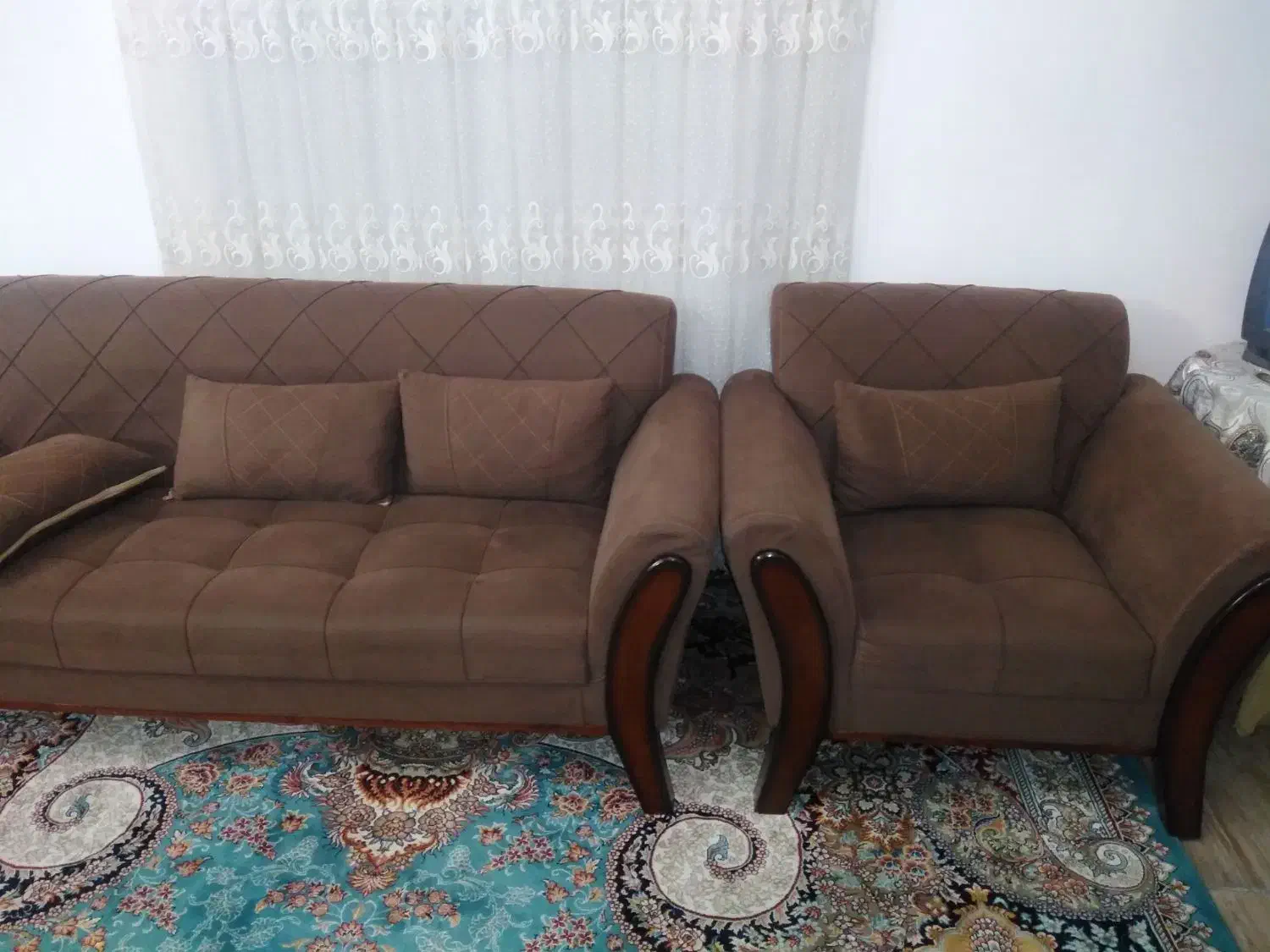 مبل ۷ نفره|مبلمان خانگی و میز عسلی|گرگان, |دیوار