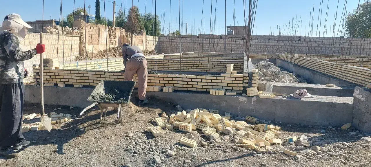 کاشیکاری اجرچینی پلاستر و|خدمات پیشه و مهارت|آبدانان, |دیوار