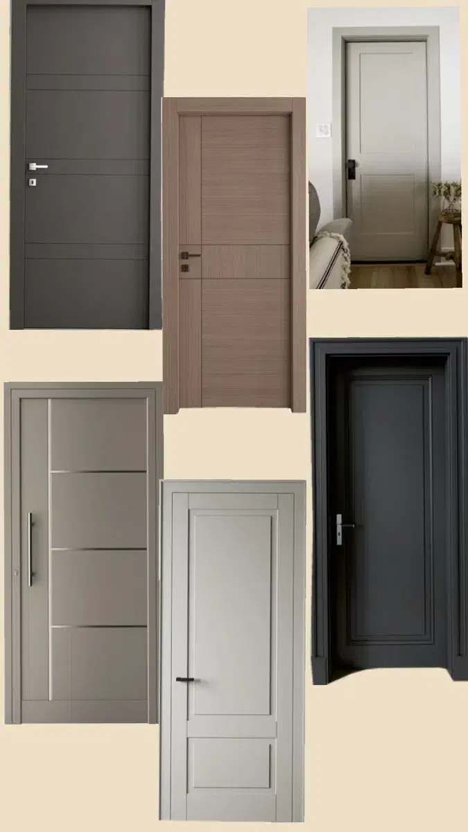 انواع درب اتاقی و ضد آب با بالاترین تنوع و کیفیت|مصالح و تجهیزات ساختمان|اهواز, کوی ملی راه|دیوار