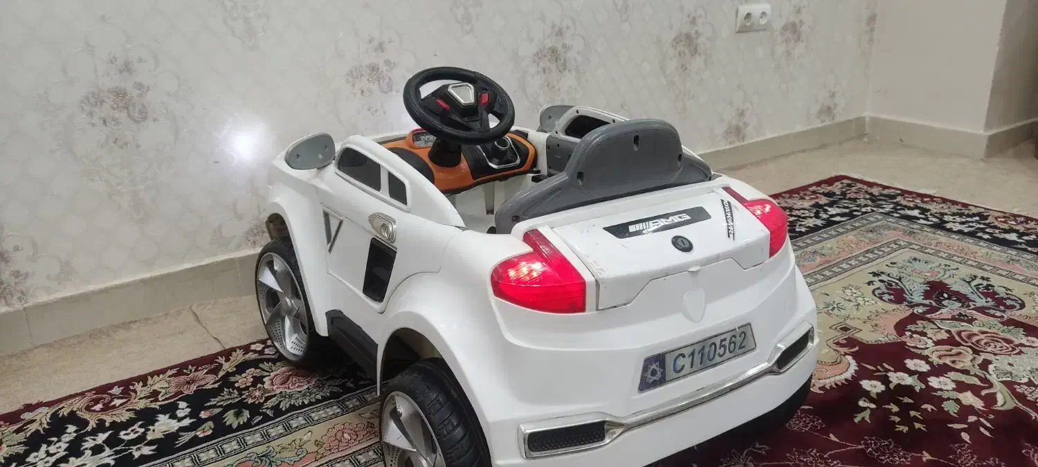 ماشین شارژی دوموتوره|اسباب‌بازی بچه|محمدیه-قزوین, |دیوار