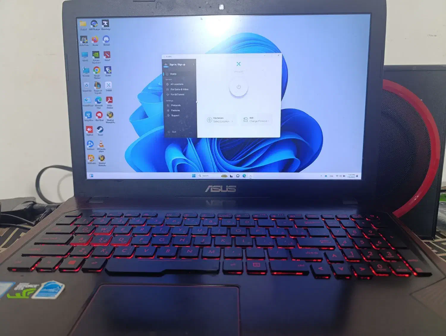 Asus fx 553|رایانه همراه|سنندج, |دیوار