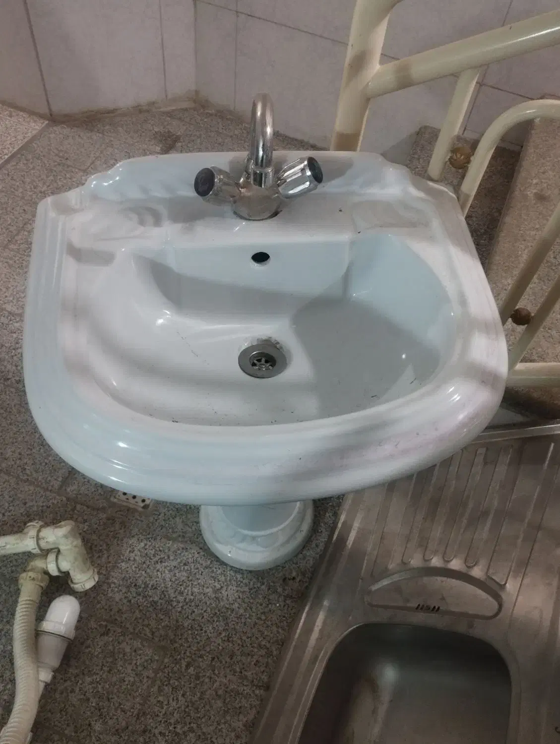 دست شور و سینک دو قولو|مصالح و تجهیزات ساختمان|اصفهان, شاهد|دیوار