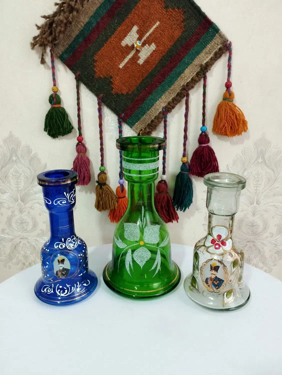 چراغ موشی.گرسوز.تنگ قلیان.میزقدیمی|کلکسیون اشیاء عتیقه|اندیشه, اندیشه فاز ۲|دیوار