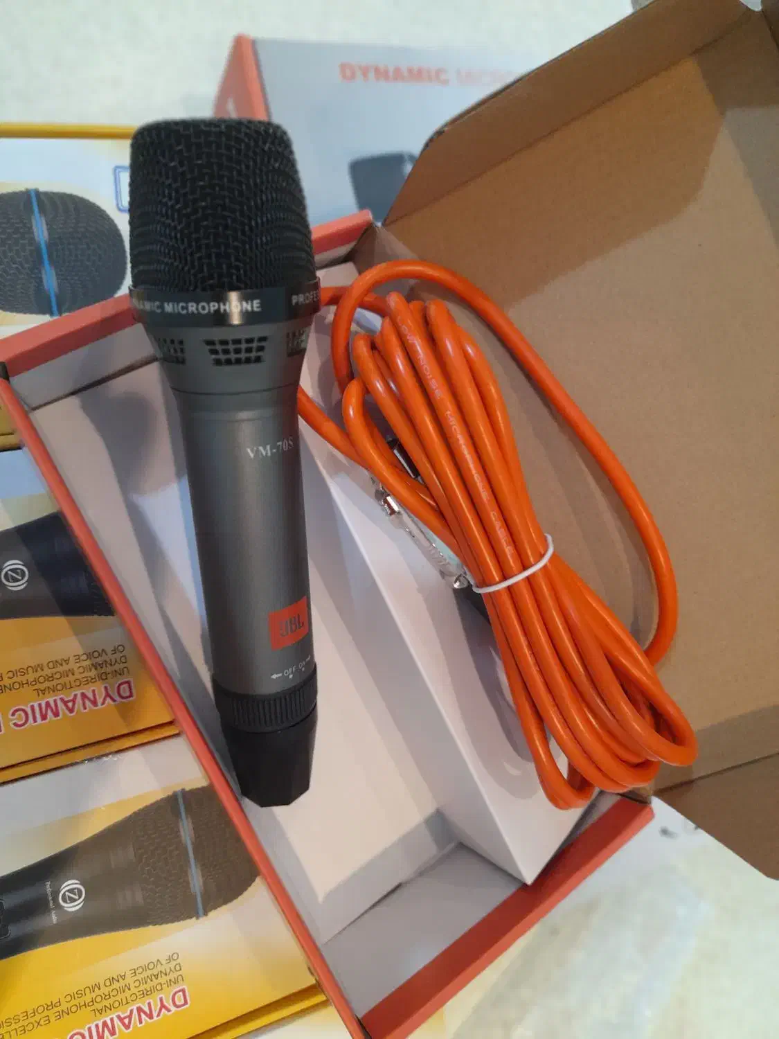 میکروفن باسیم jbl جی بی ال همراه کابل ۵ متری|سیستم صوتی خانگی|تهران, سازمان برنامه شمالی|دیوار