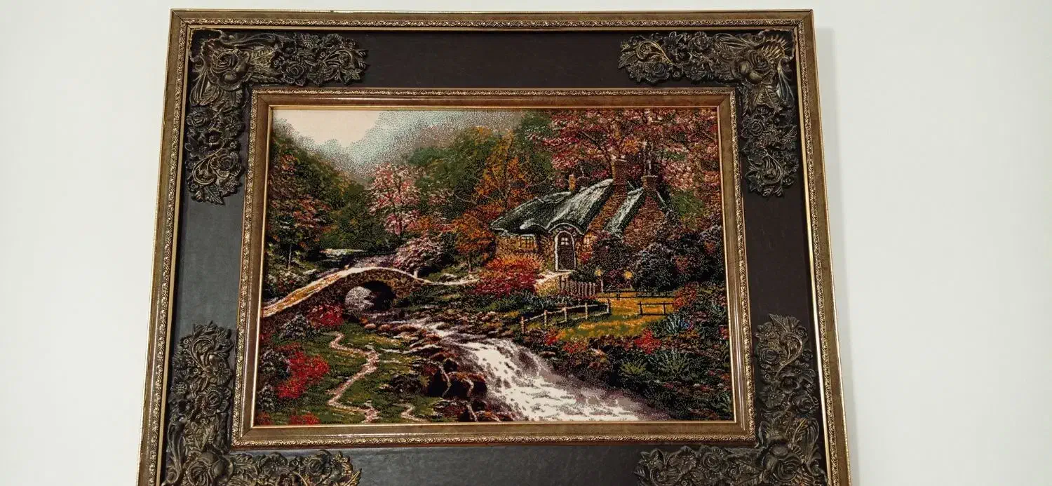 تابلو فرش ماشینی|تابلو فرش|لاهیجان, گلستان|دیوار