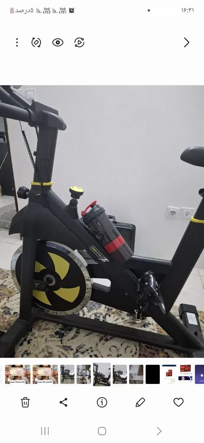 دوچرخه ثابت|تجهیزات ورزشی|برخوار, |دیوار