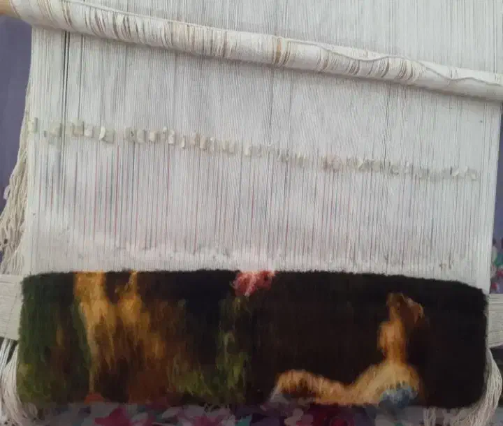 فروش تابلوفرش نیمه کاره|تابلو فرش|همدان, |دیوار