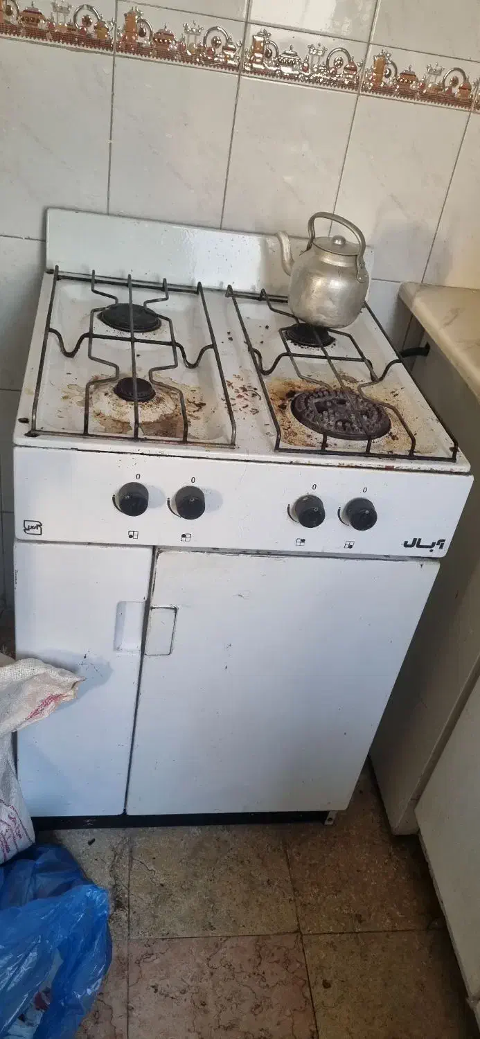 گاز ۴ شعله|اجاق گاز و لوازم برقی پختوپز|تهران, شیخ هادی|دیوار